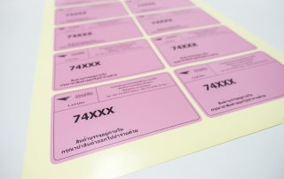 โรงพิมพ์ พิมพ์สติ๊กเกอร์